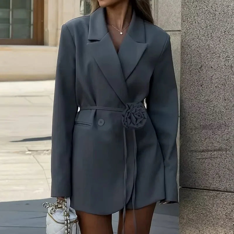 בלייזר ארוך אלגנטי