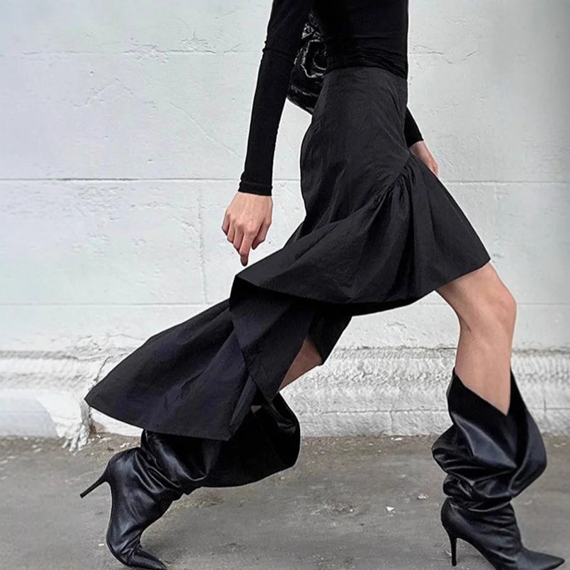 חצאית אלגנט מדורגת